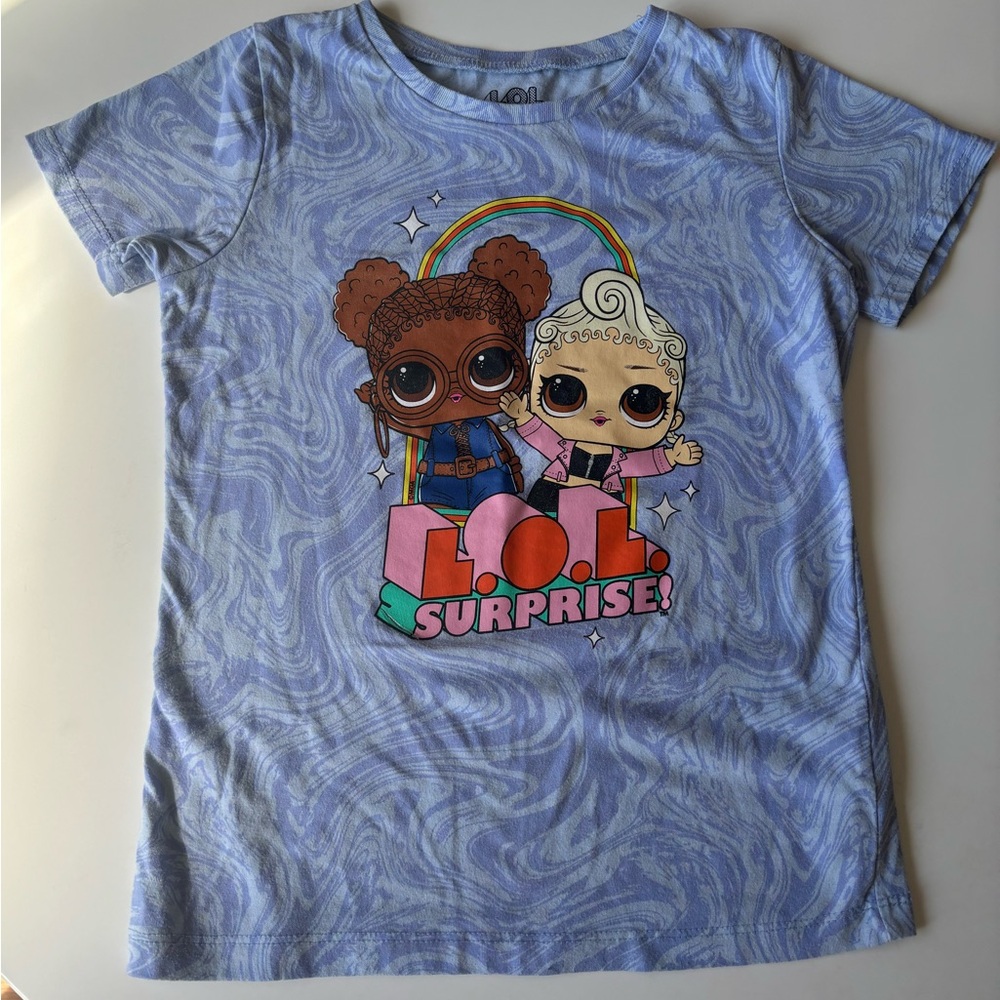 L.O.L. Surprise! Kids Blue Graphic T-Shirt